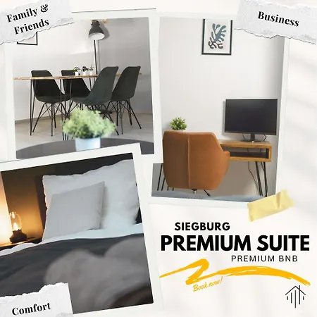 Ferienwohnung Business & Family - Zentral, 24H Check-In, Xxl Tv Siegburg Exterior foto